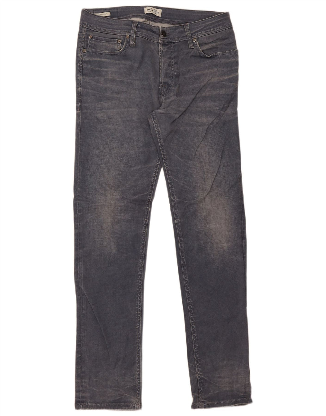 Jack & Jones Ανδρικό Tim Slim Jeans W34 L34 Γκρι βαμβακερό