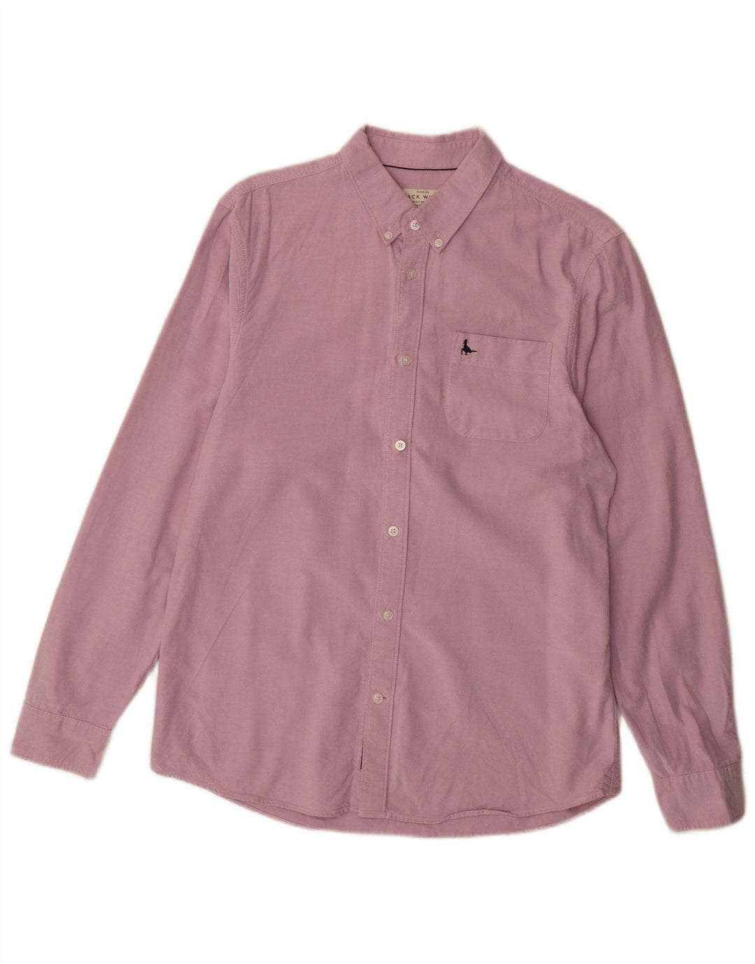 Jack Wills Ανδρικό πουκάμισο Classic Fit Μεσαίο ροζ βαμβακερό