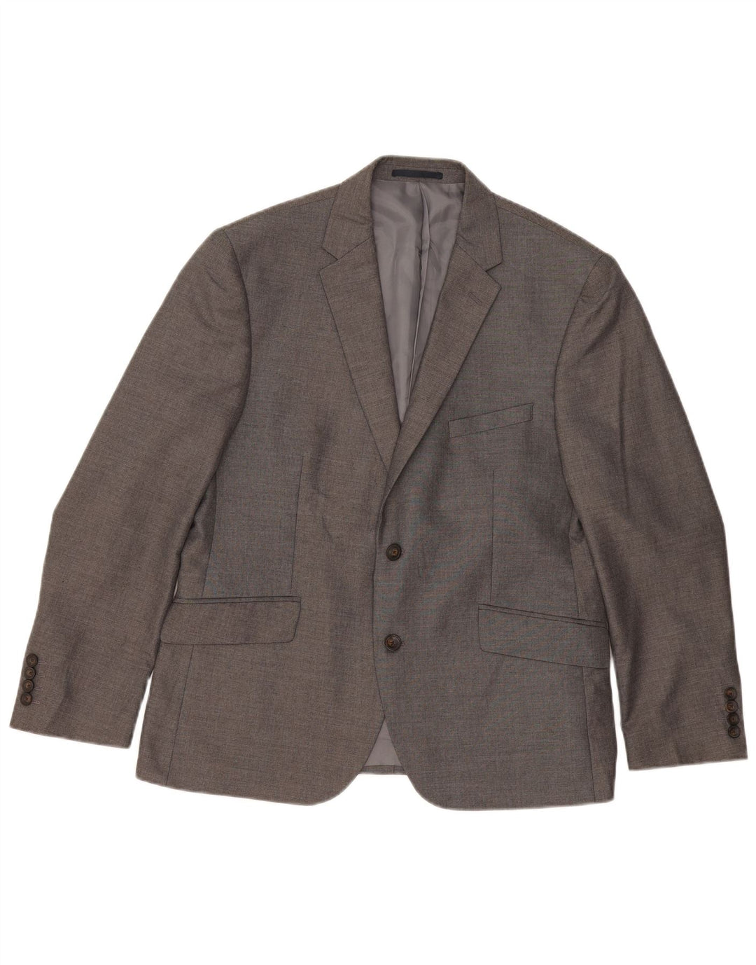 Marks & Spencer Ανδρικό μπουφάν blazer UK 42 Large Grey Polyester