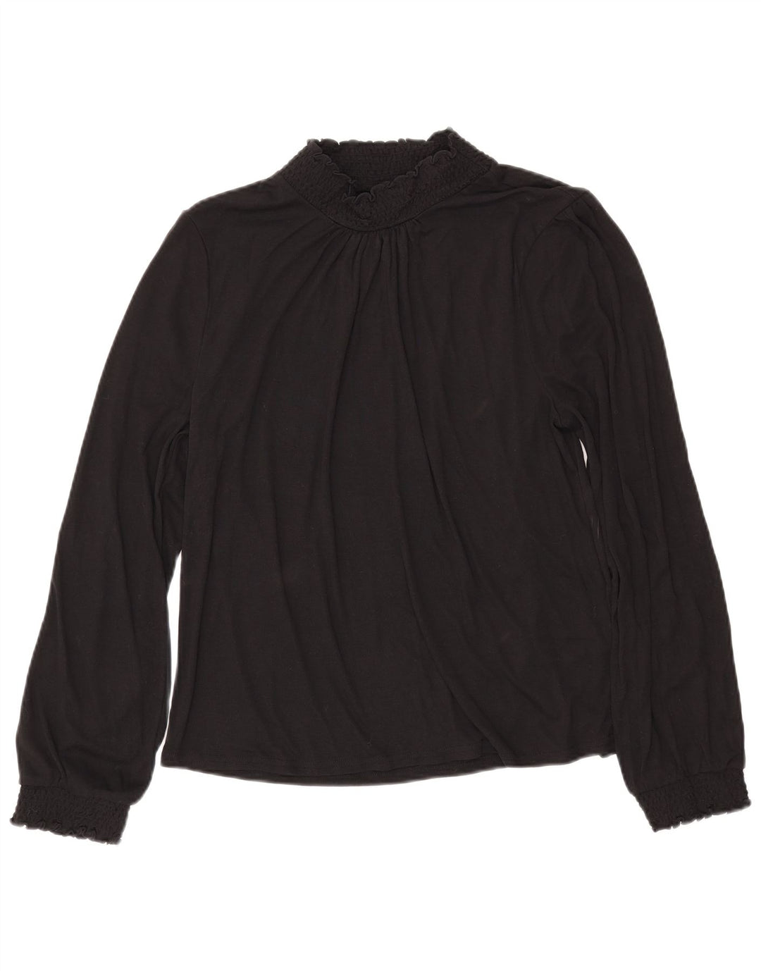 Γυναικεία μακρυμάνικη μπλούζα J. CREW Top UK 16 Large Black Polyester