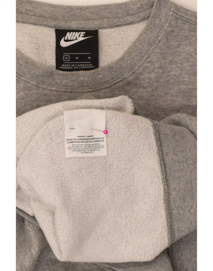 Ανδρικό φούτερ Nike Graphic Regular Fit Jumper Μεσαίο γκρι βαμβακερό