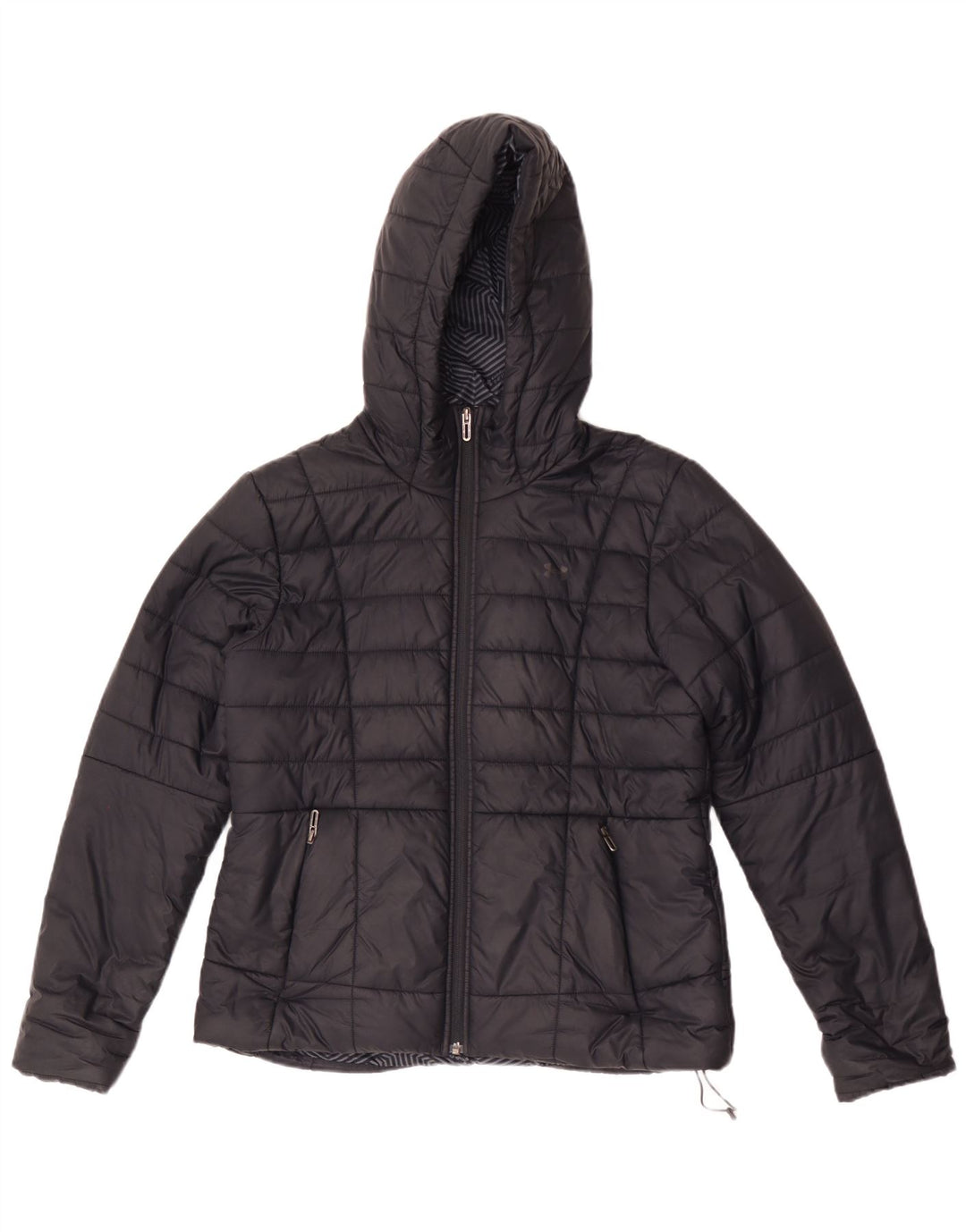 Under Armour Γυναικείο Jacket Cold Gear Hooded UK 14 Medium Black