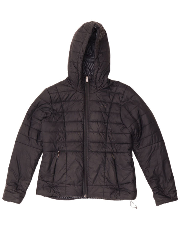 Under Armour Γυναικείο Jacket Cold Gear Hooded UK 14 Medium Black