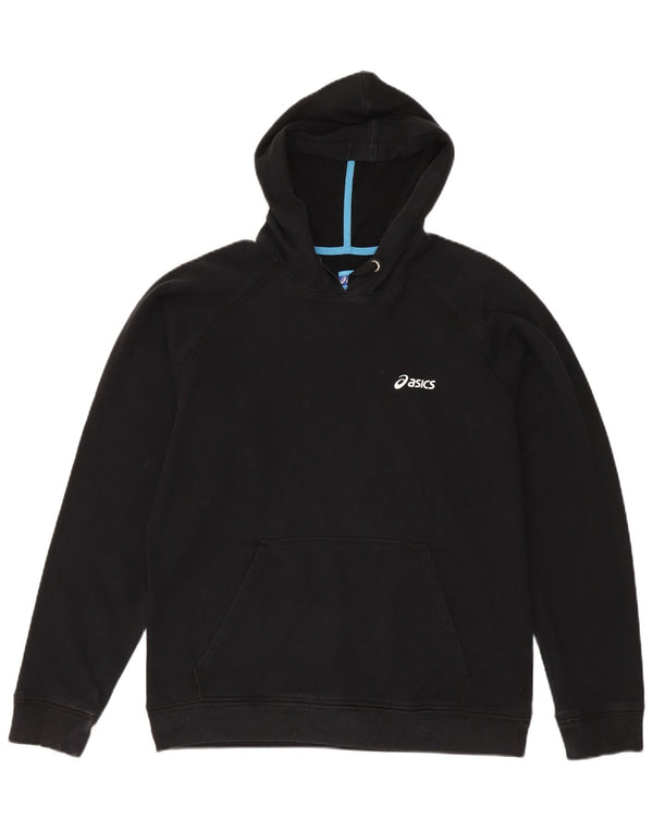 Asics Ανδρικό Hoodie Jumper XL Μαύρο βαμβακερό