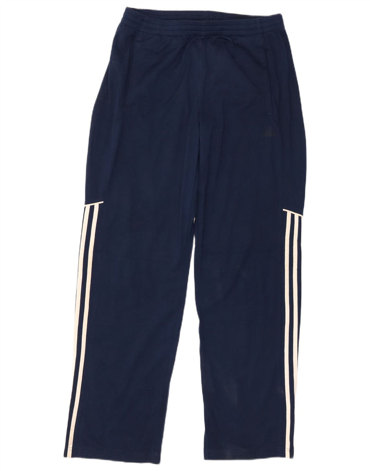 Ανδρική αθλητική φόρμα Adidas Climalite Παντελόνι μεσαίου μπλε ναυτικού πολυεστέρα