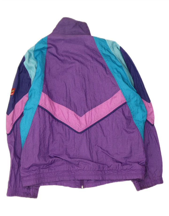 Ανδρική φόρμα Diadora Top Jacket Medium Purple Colourblock Polyamide
