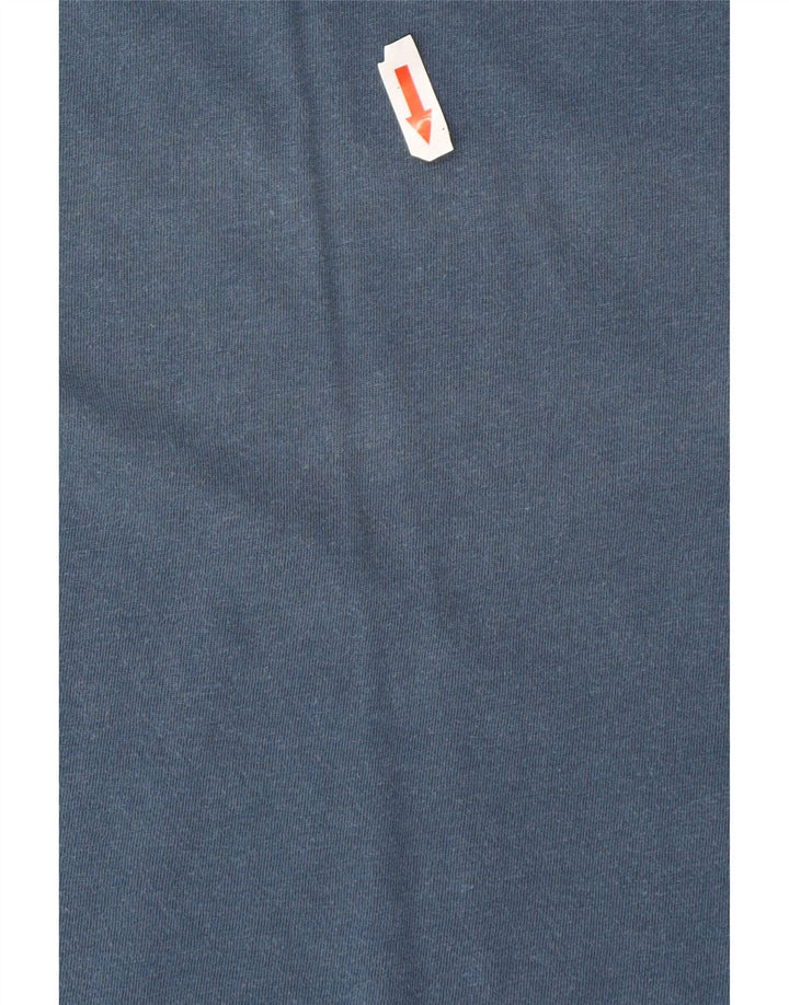 Ανδρικό T-Shirt North Face Top Small Blue Cotton