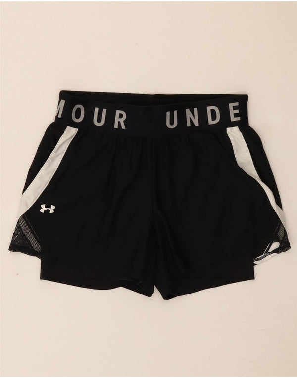 Γυναικείο αθλητικό σορτς Under Armour Heat Gear Graphic UK 6 XS μαύρο