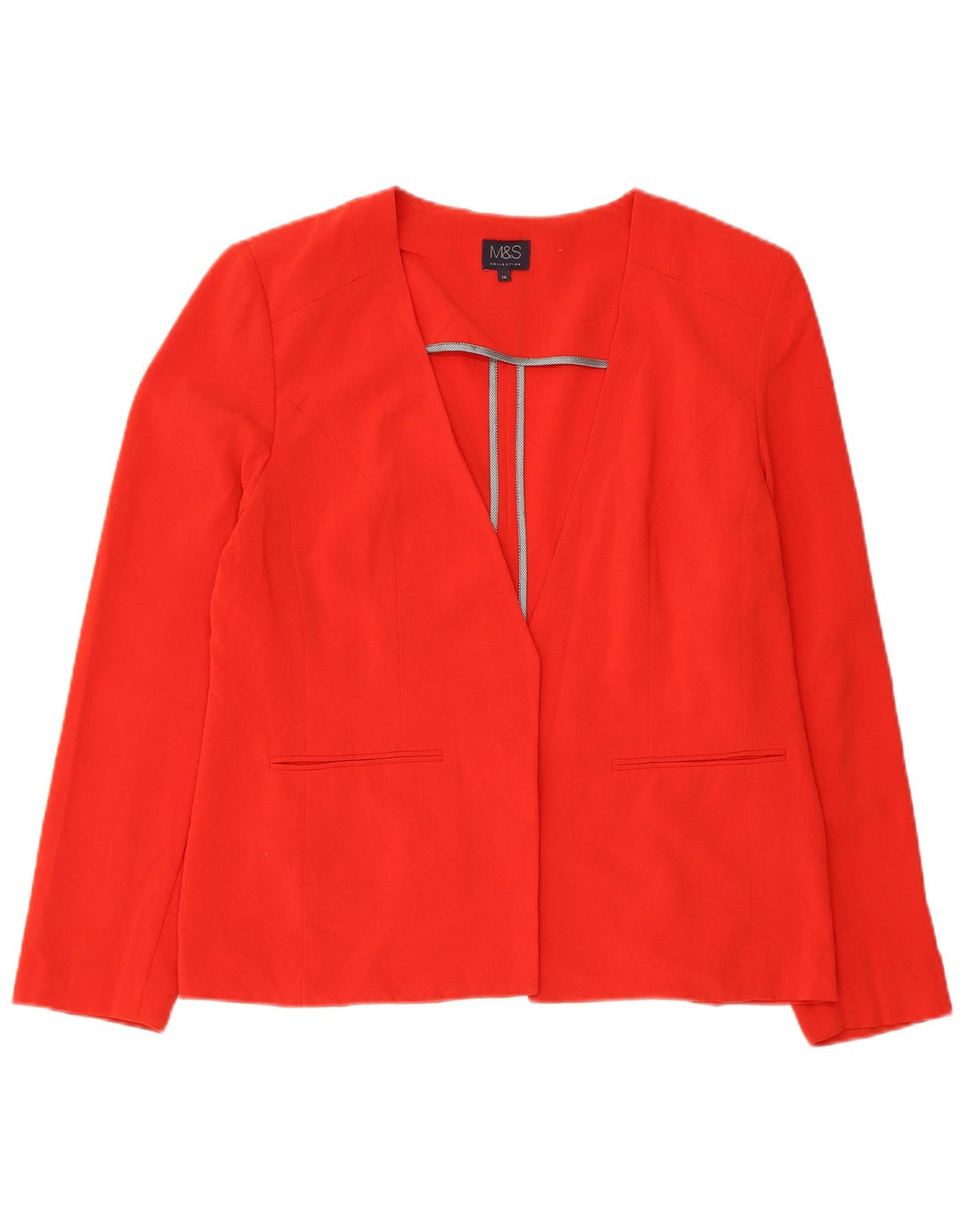 Marks & Spencer Γυναικείο Μπουφάν UK 16 Large Red Polyester