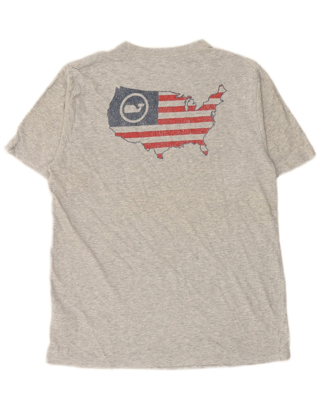 VINEYARD VINES Γραφικό μπλουζάκι για αγόρια Top 15-16 ετών XL Grey Colourblock