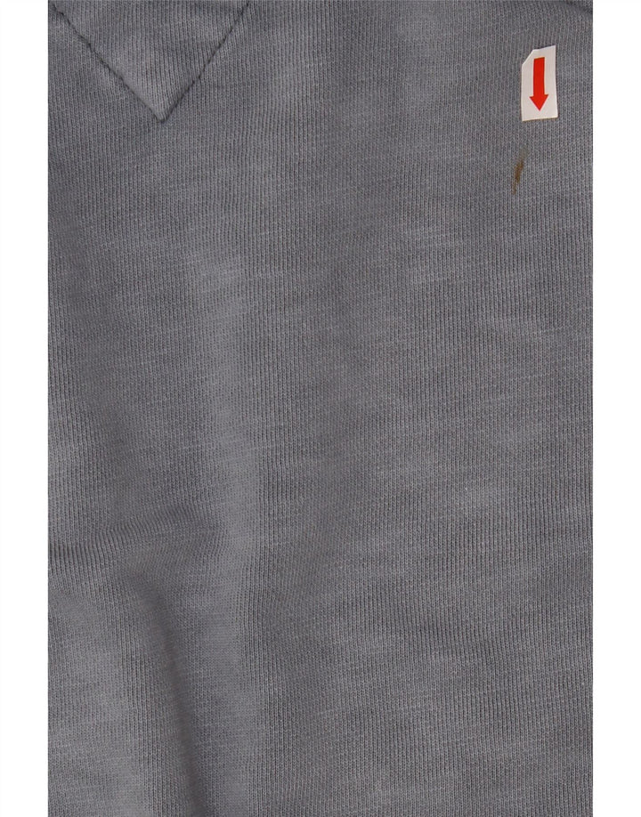 TOMMY HILFIGER Ανδρικό γραφικό κουκούλα Jumper XL Μπλε βαμβακερό