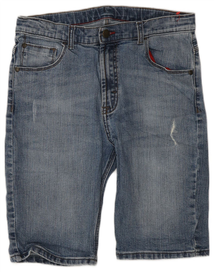 Γυναικείο τζιν σορτς Wrangler W30 μεσαίο μπλε