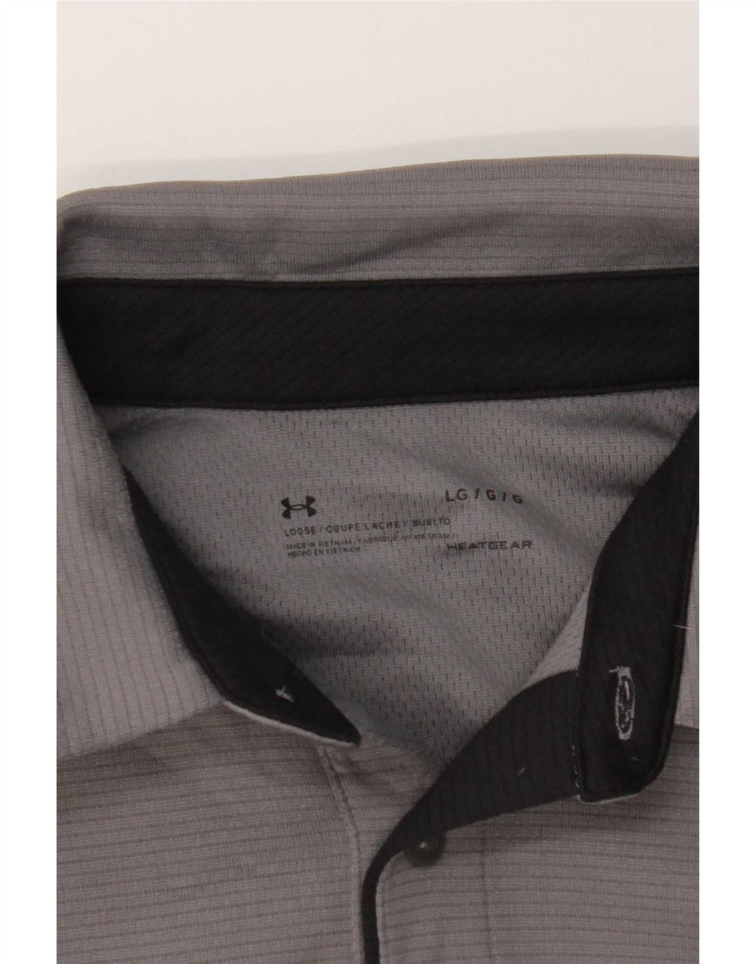 Under Armour Ανδρικό Heat Gear Polo πουκάμισο μεγάλο γκρι