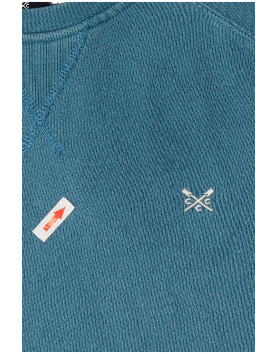 Crew Clothing Γυναικεία φούτερ Jumper UK 14 Medium Blue Cotton