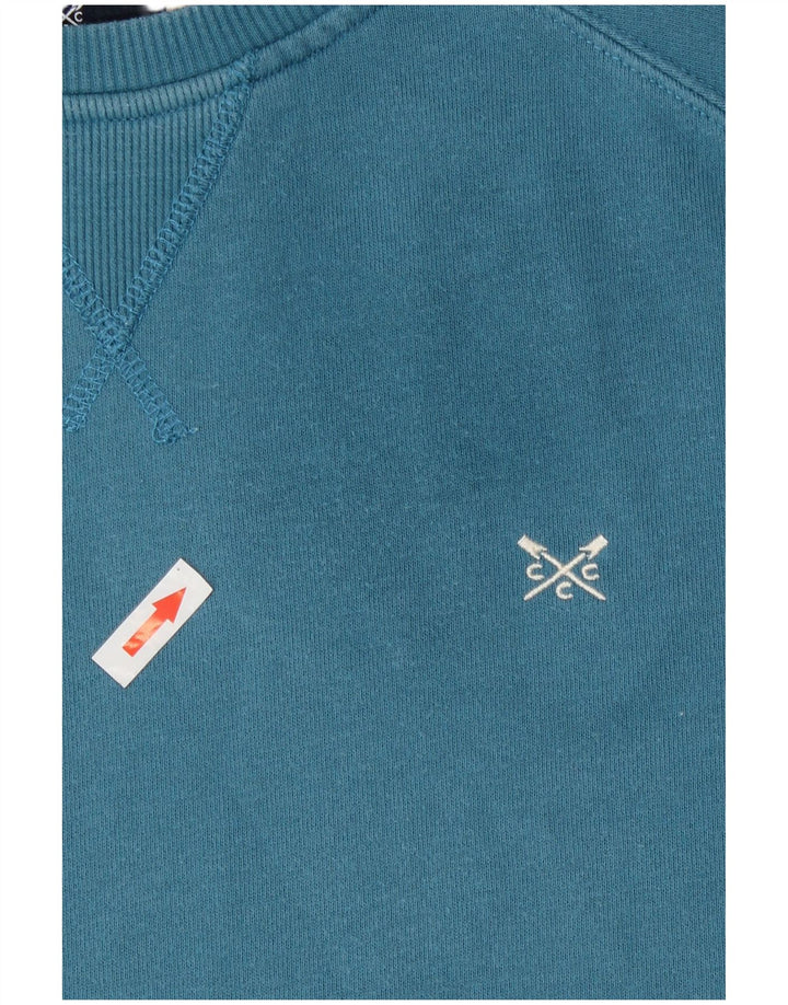 Crew Clothing Γυναικεία φούτερ Jumper UK 14 Medium Blue Cotton