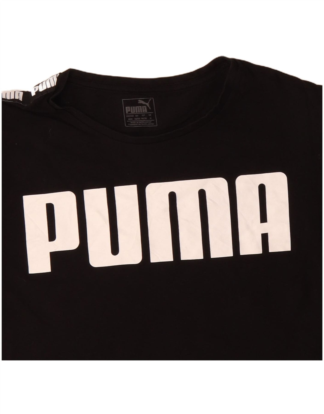 Ανδρικό γραφικό T-Shirt PUMA Top UK 14 Medium Black