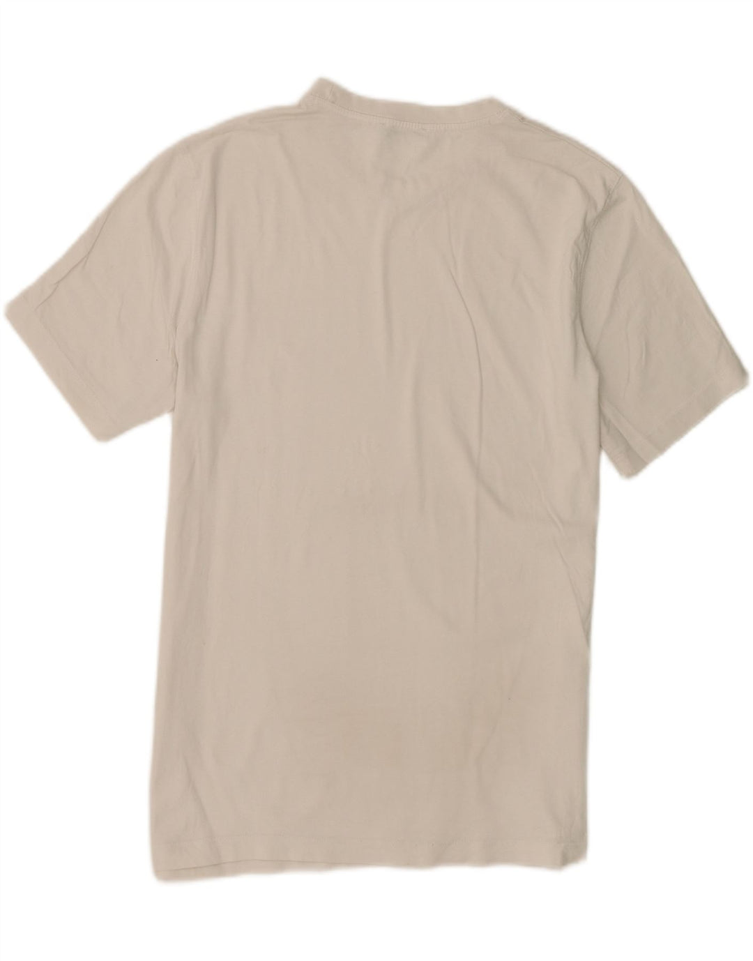 Ανδρικό T-Shirt Zara Τοπ μεσαίο λευκό βαμβακερό