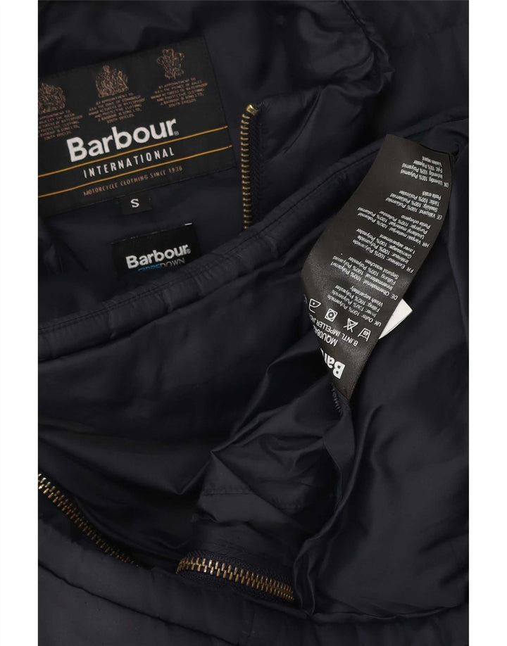 Ανδρικό μπουφάν Barbour με επένδυση UK 36 Small Navy Blue Polyester