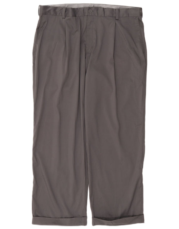 Ανδρικό παντελόνι Chino με καρφίτσες Dri Fit Nike W38 L29 Γκρι πολυεστέρας