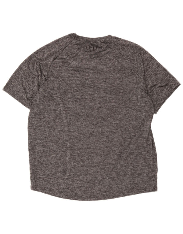 Under Armour Ανδρικό T-Shirt Top XL Grey Flecked Polyester