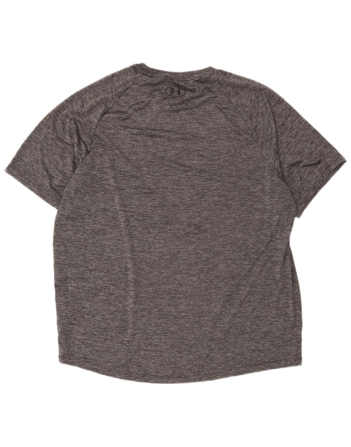 Under Armour Ανδρικό T-Shirt Top XL Grey Flecked Polyester