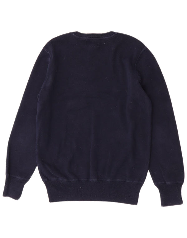 Polo Ralph Lauren Boys Φούτερ Jumper 14-15 ετών Μεγάλο Navy Blue από βαμβάκι