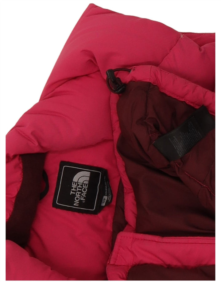 The North Face Γυναικεία padded Gilet UK 10 Small Pink Polyester