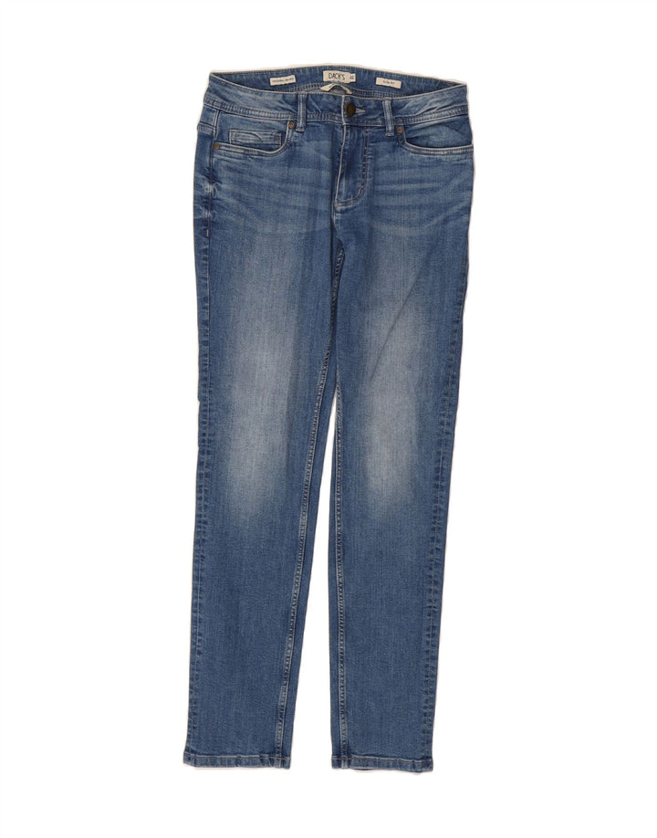 DACK'S Mens Slim Jeans IT 46 Small W30 L31 Blue Cotton Vintage Dack's and Second-Hand Dack's from Messina Hembry 