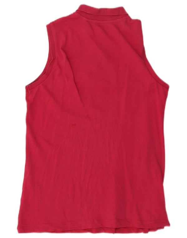 Lotto Γυναικείο Αμάνικο Πόλο Μπλουζάκι UK 12 Medium Pink