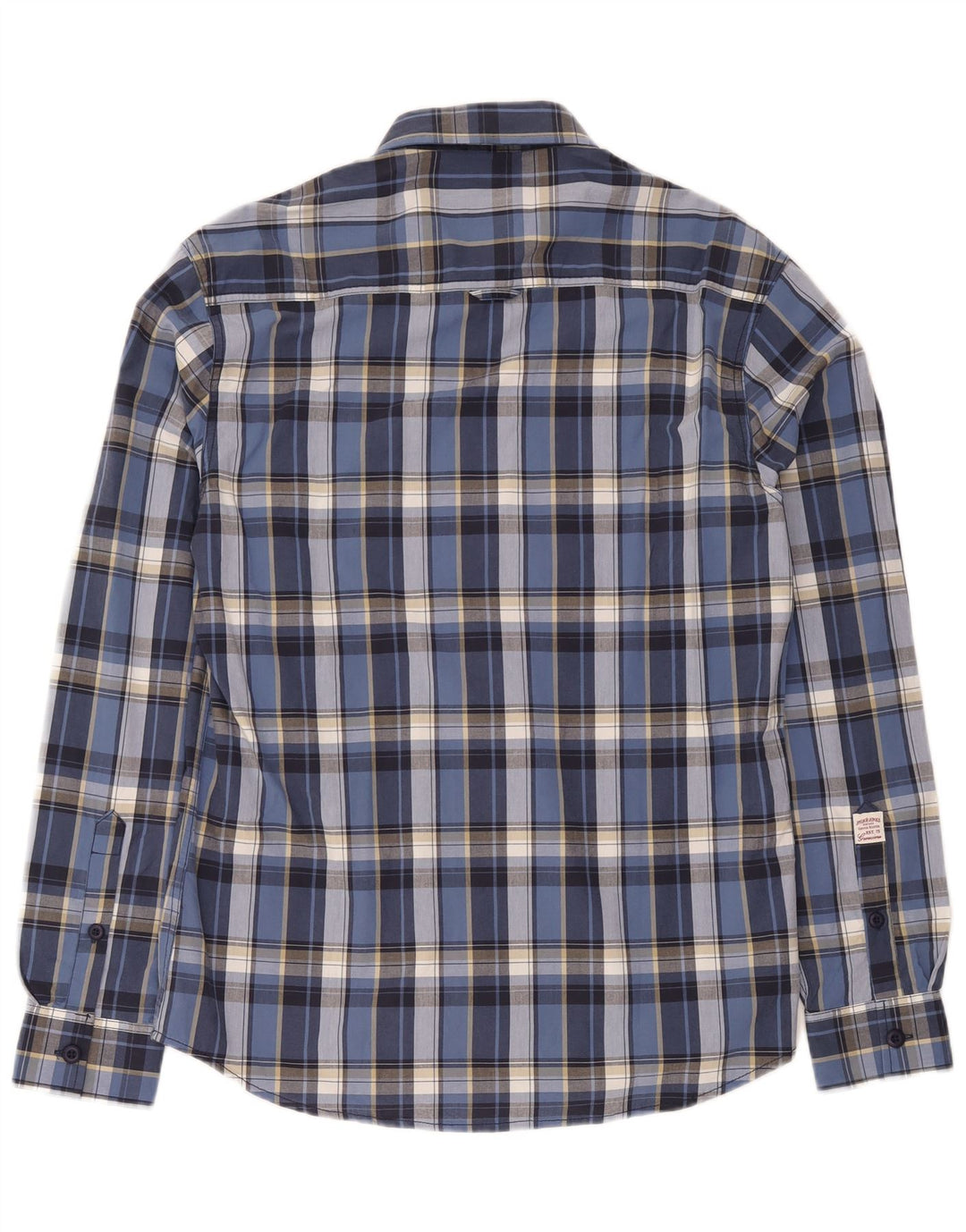 Ανδρικό πουκάμισο Jack & Jones XL Μπλε βαμβακερό
