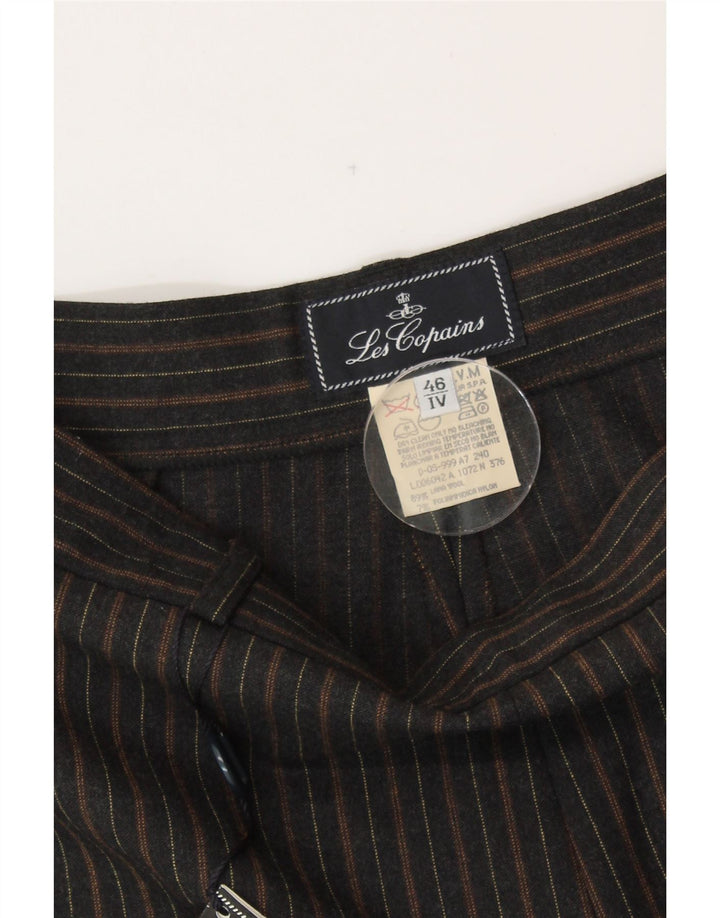 LES COPAINS Γυναικείο Ψηλόμεσο Παντελόνι IT 46 Μεγάλο W30 L33 Μαύρο