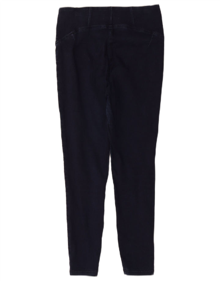 Marks & Spencer Γυναικείο Cropped Παντελόνι UK 12 Medium W28 L24 Navy Blue