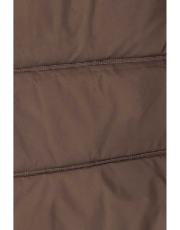 Adidas Γυναικείο padded Gilet UK 14 Large Grey Polyester