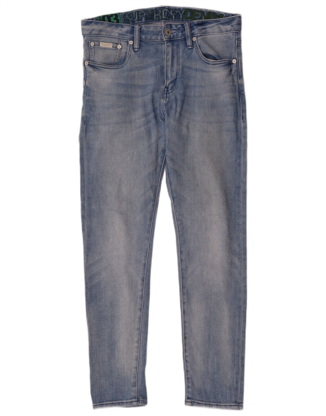 Ανδρικό Slim Jeans Superdry W30 L30 Blue Cotton