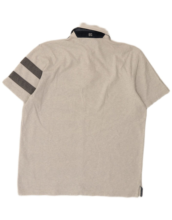 Tommy Hilfiger Ανδρικό πουκάμισο Classic Fit Polo Μεγάλο γκρι βαμβακερό ριγέ