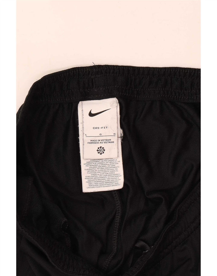 Γυναικεία αθλητική φόρμα Nike Dri Fit Παντελόνι UK 16 Large μαύρο πολυεστέρα