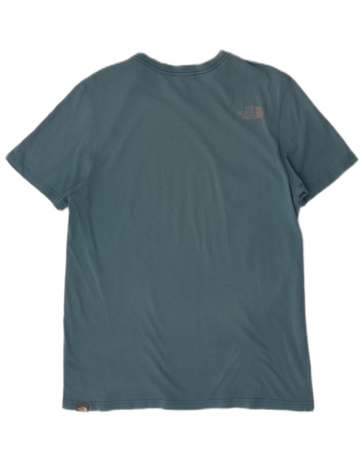 Ανδρικό γραφικό T-Shirt North Face Top Medium Blue
