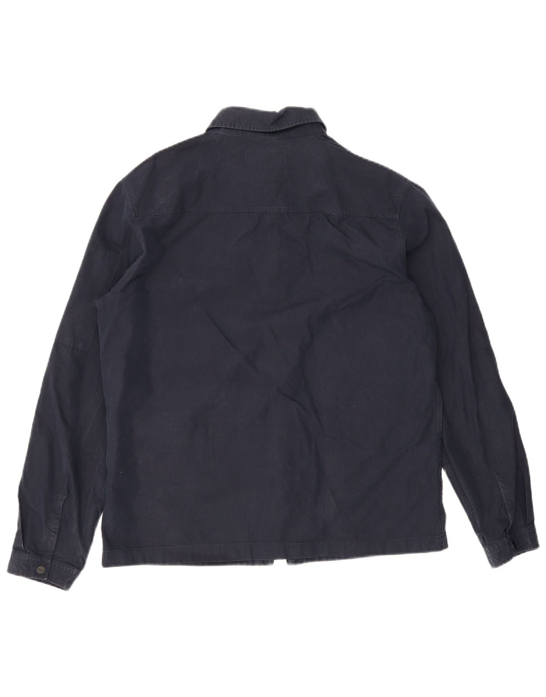 Ανδρικό μπουφάν HUGO BOSS UK 38 Medium Navy Blue Cotton