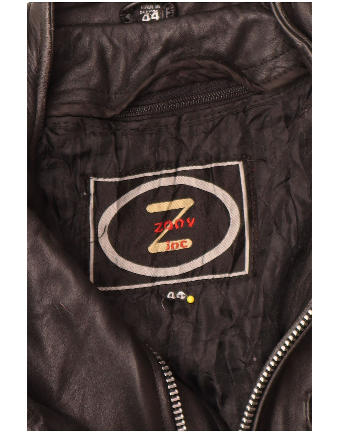 Vintage Ανδρικό Δερμάτινο Μπουφάν UK 44 2XL Μαύρο Δερμάτινο