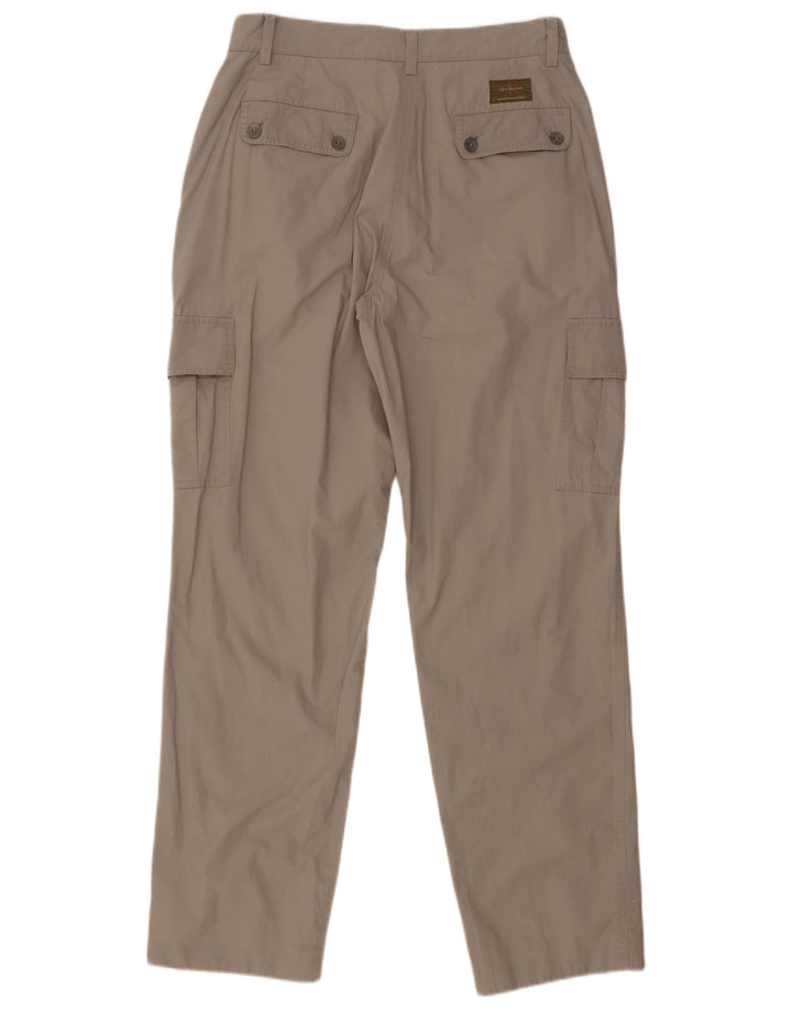 Calvin Klein Γυναικείο ίσιο παντελόνι Cargo W29 L32 Γκρι βαμβακερό