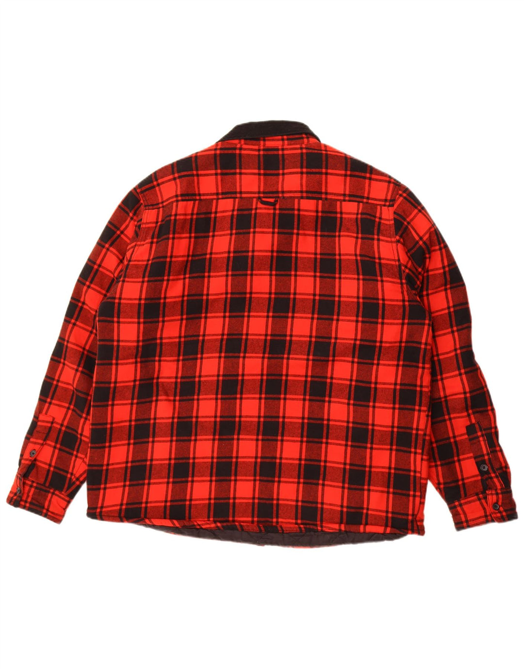 Luke 1977 Ανδρικό πουκάμισο φανέλας ξυλοκόπος XL Red Check Nylon