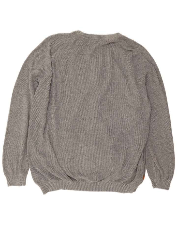 Ανδρικό πουλόβερ Timberland Cardigan 3XL Γκρι βαμβακερό