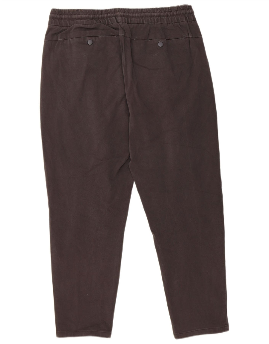 Ανδρικό παντελόνι Zara με καρφίτσες Cropped W32 L25 Γκρι βαμβακερό