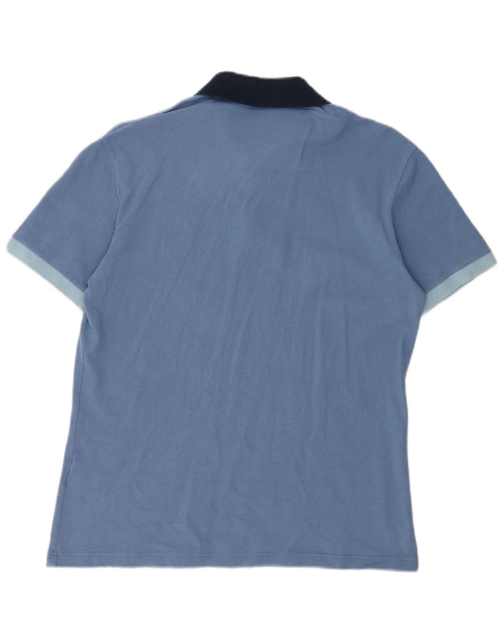 FRED PERRY Ανδρικό Πόλο Μπλουζάκι 2XL Μπλε Βαμβακερό