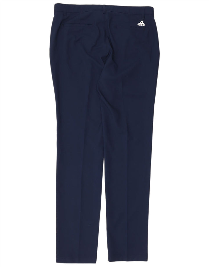 Ανδρικό παντελόνι Chino Adidas Slim W34 L34 Navy Blue Polyester