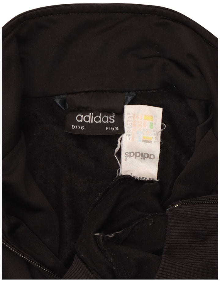 Ανδρική φόρμα ADIDAS Top Jacket UK 34/36 Small Black Polyester
