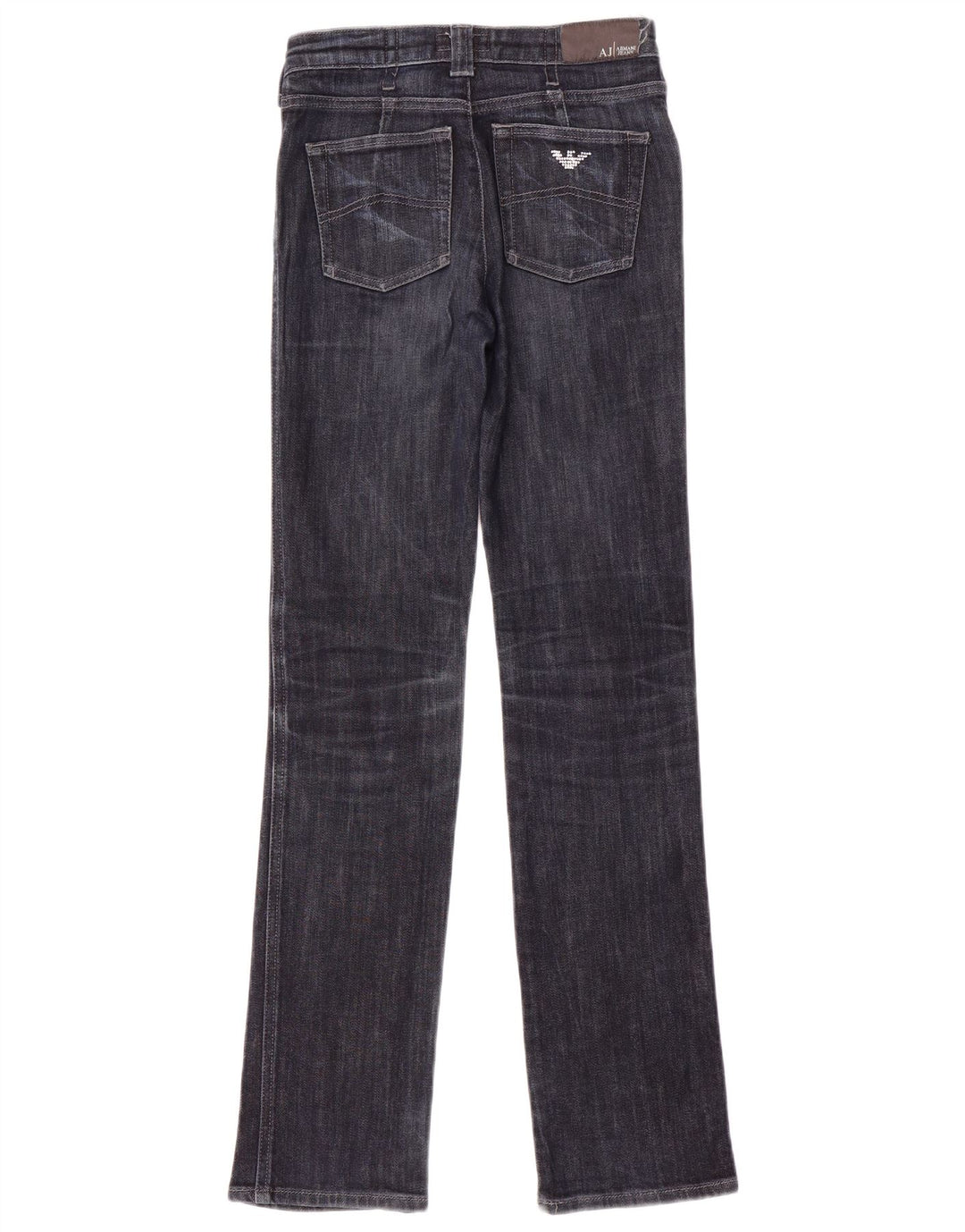 Armani Γυναικείο Straight Jeans W26 L32 Navy Blue Cotton