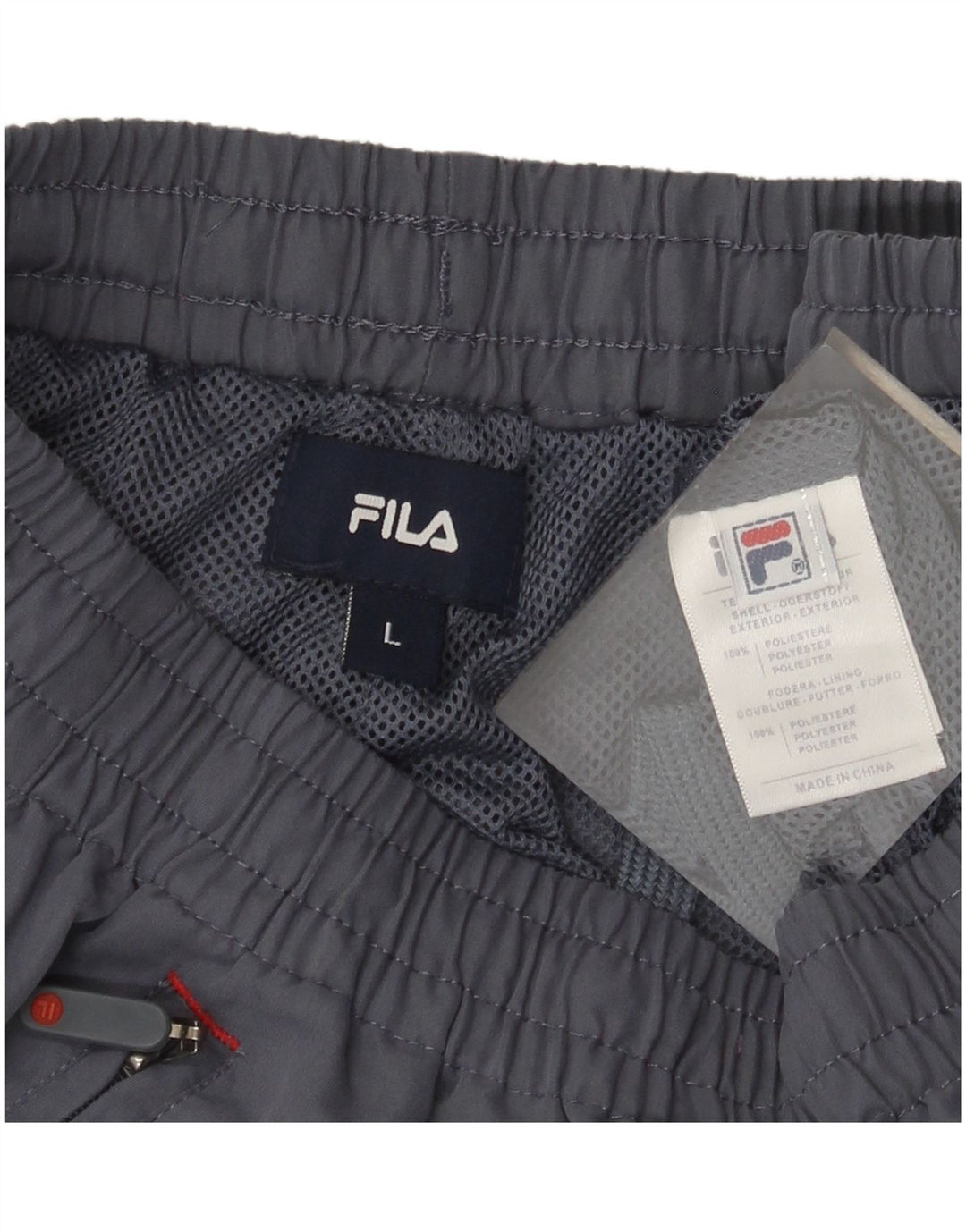 Ανδρική φόρμα γραφική Fila Παντελόνι Joggers Large Blue Polyester