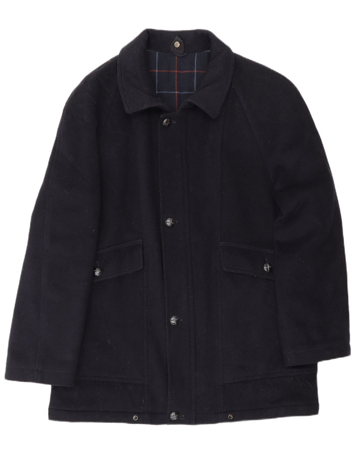 Ανδρικό πανωφόρι Dolomite IT 48 Medium Navy Blue Wool