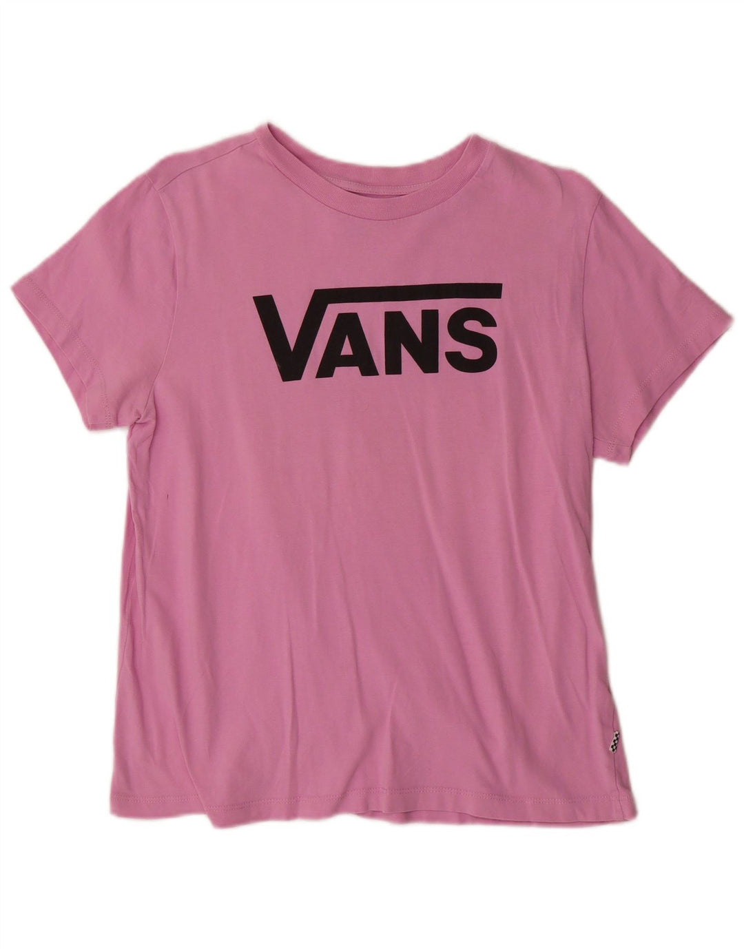 VANS Girls Graphic T-Shirt Top 12-13 Years Large Pink